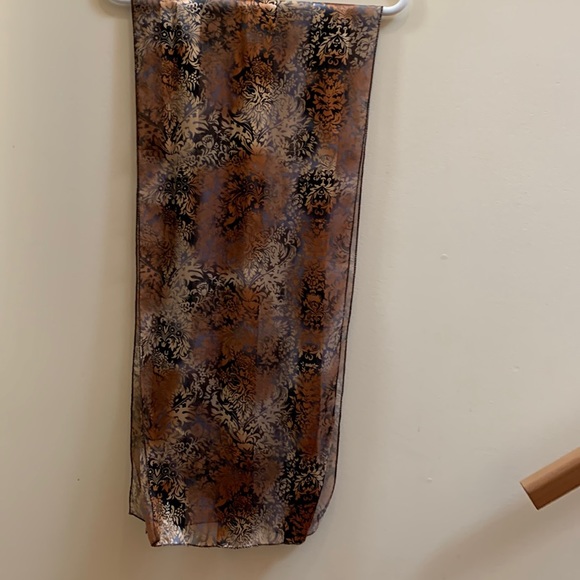 Scarf brown multi - Picture 2 of 2